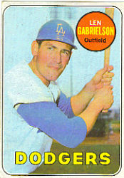 1969 Topps Baseball Cards      615     Len Gabrielson